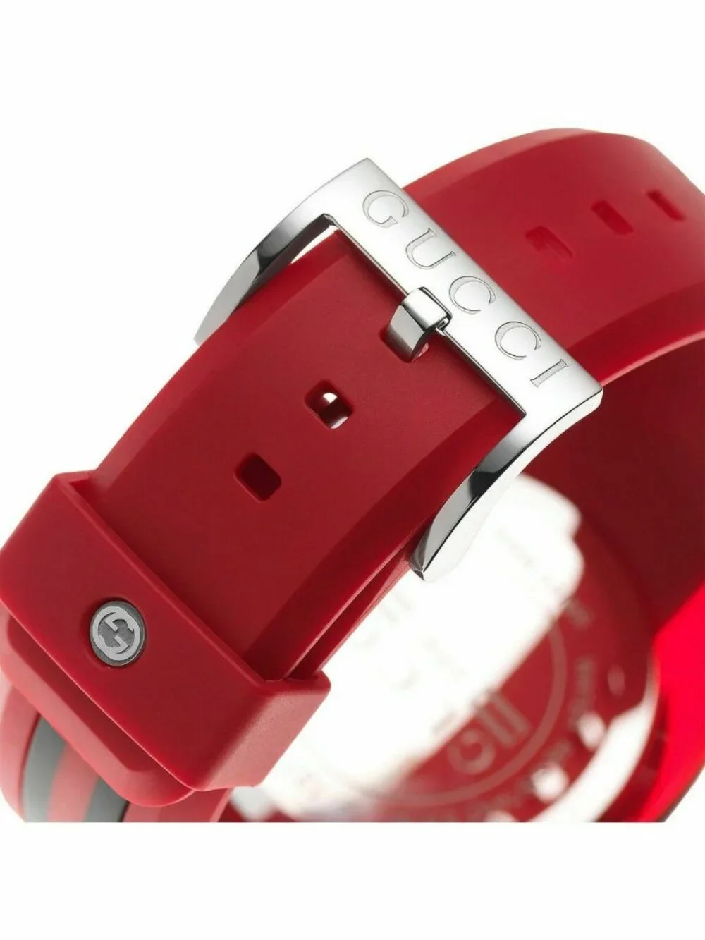 Gucci Sync Sport XXL Red Watch New YA137103